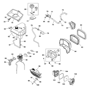 Part Location Diagram of 317108GS Briggs and Stratton Valve-check